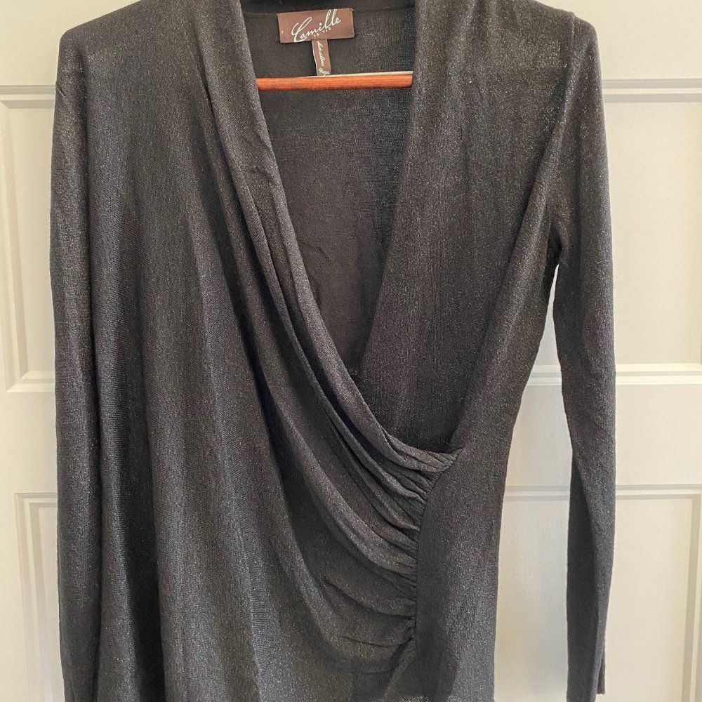 Blusa Elegant Bling Bling black